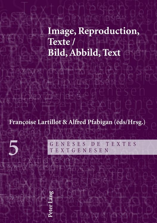 Produktbild: Image, Reproduction, Texte - Bild, Abbild, Text