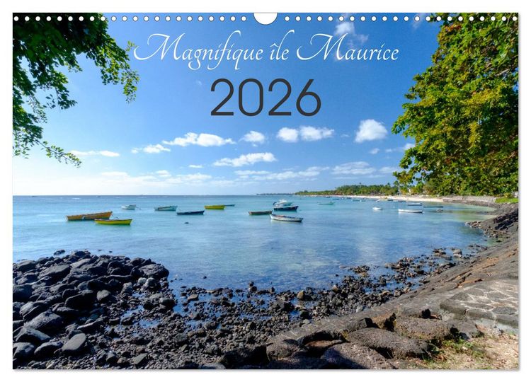 Produktbild: Magnifique &icirc;le Maurice (Calendrier mural 2026 DIN A3 vertical), CALVENDO calendrier mensuel