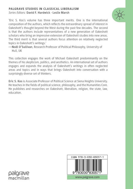 Produktbild: Oakeshott&rsquo;s Skepticism, Politics, and Aesthetics
