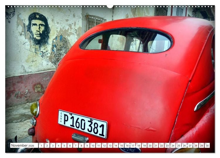 Produktbild: CHE - Ernesto Che Guevara in Kuba (hochwertiger Premium Wandkalender 2026 DIN A2 quer), Kunstdruck in Hochglanz