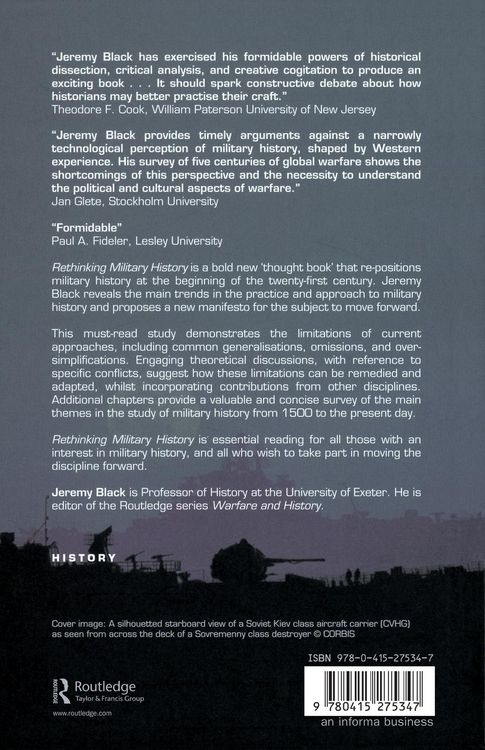 Produktbild: Rethinking Military History