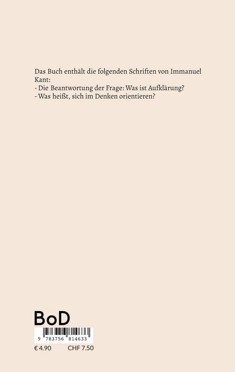 Produktbild: Was ist Aufkl&auml;rung?