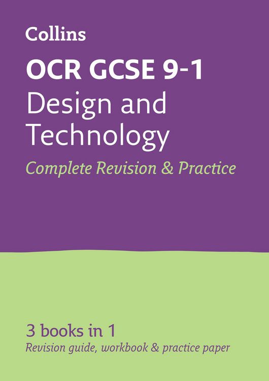 Produktbild: OCR GCSE 9-1 Design & Technology All-in-One Complete Revision and Practice