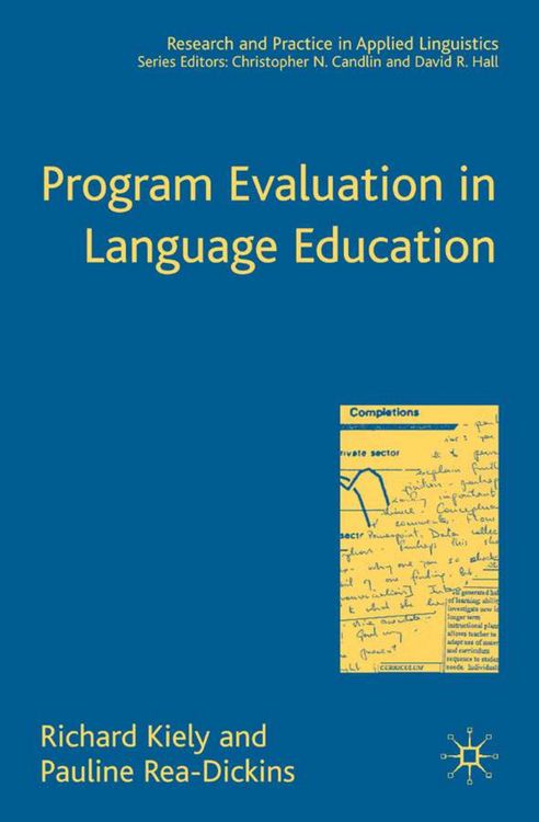 Produktbild: Program Evaluation in Language Education