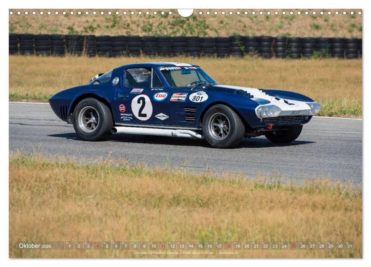 Produktbild: Corvette - Die US Ikone 2026 (Wandkalender 2026 DIN A3 quer), CALVENDO Monatskalender