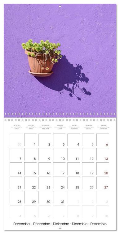 Produktbild: Leaves and flowers of Burano (Wall Calendar 2026 12 &times; 12 Inch) CALVENDO 12 Month Wall Calendar