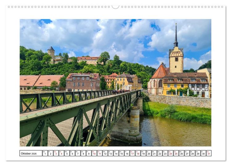 Produktbild: Gera - Untermhaus (Wandkalender 2026 DIN A2 quer), CALVENDO Monatskalender