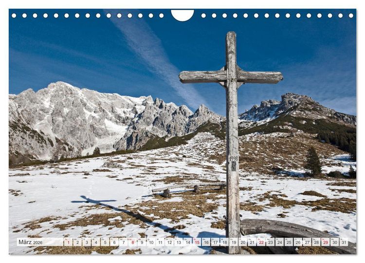 Produktbild: Sch&ouml;ne Gr&uuml;&szlig;e aus Dienten (Wandkalender 2026 DIN A4 quer), CALVENDO Monatskalender