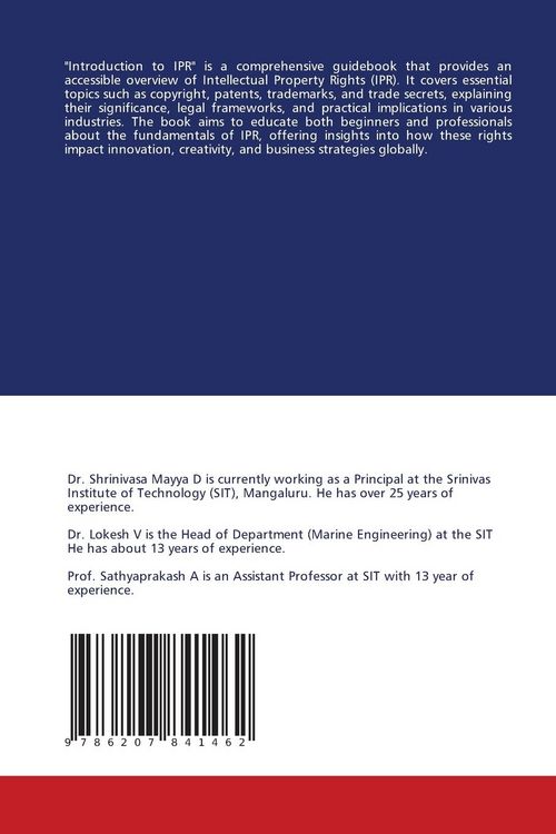 Produktbild: Introduction to IPR