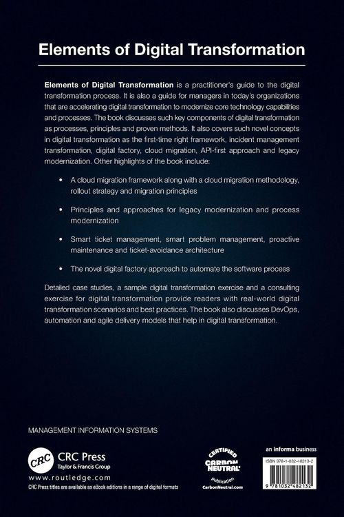 Produktbild: Elements of Digital Transformation