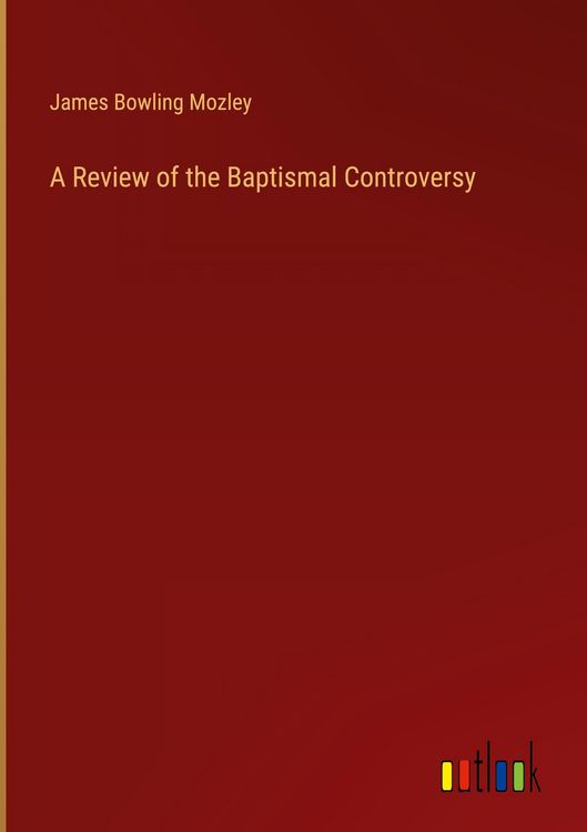 Produktbild: A Review of the Baptismal Controversy