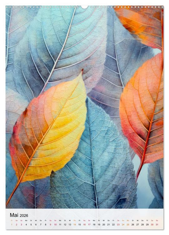 Produktbild: Kaleidoskop der Natur (Wandkalender 2026 DIN A2 hoch), CALVENDO Monatskalender