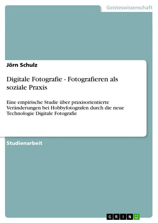 Produktbild: Digitale Fotografie - Fotografieren als soziale Praxis