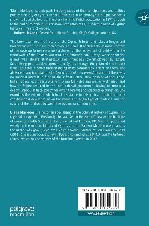 Produktbild: The Cyprus Tribute and Geopolitics in the Levant, 1875&ndash;1960