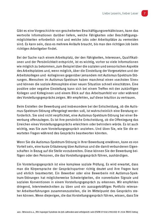 Produktbild: Mit Asperger-Syndrom im Job zufrieden und erfolgreich sein