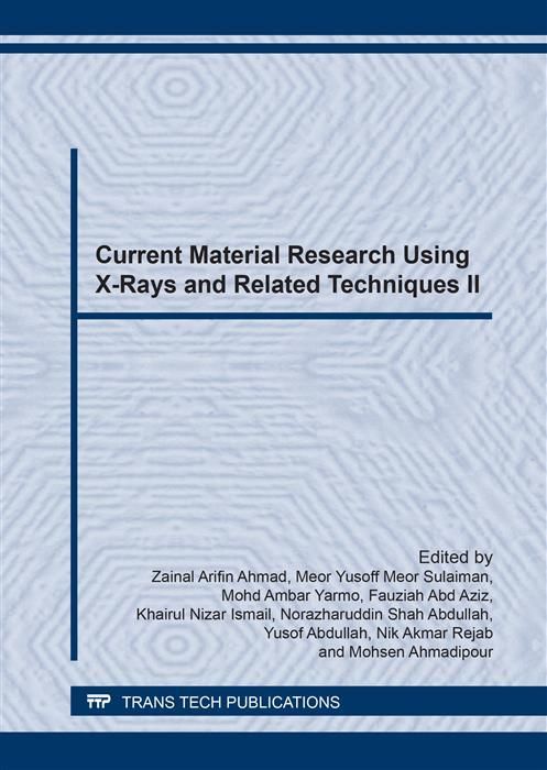 Produktbild: Current Material Research Using X-Rays and Related Techniques II