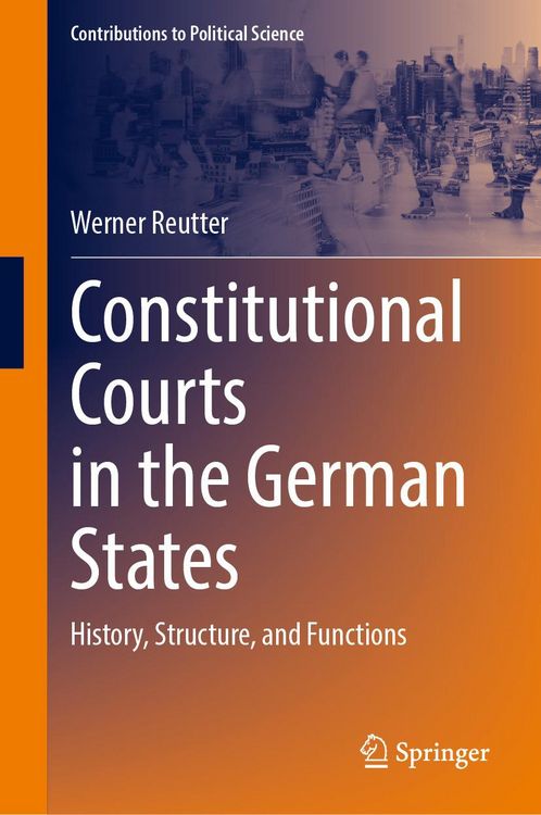 Produktbild: Constitutional Courts in the German States