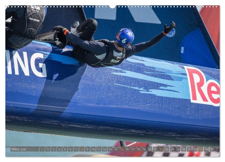 Produktbild: All In Racing - Segeln am Limit - Fotografien von Jens Hoyer (Wandkalender 2026 DIN A2 quer), CALVENDO Monatskalender
