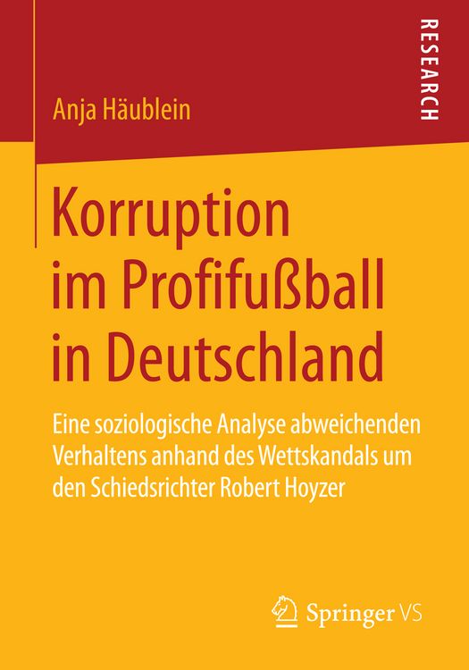 Produktbild: Korruption im Profifu&szlig;ball in Deutschland