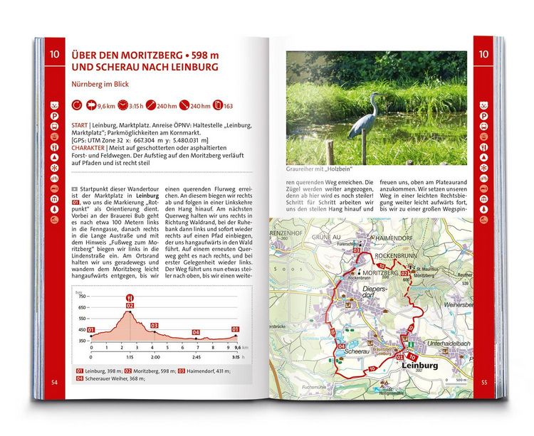 Produktbild: KOMPASS Wanderf&uuml;hrer N&uuml;rnberg, Frankenalb, Frankenh&ouml;he, Steigerwald, Fr&auml;nkisches Seenland, 55 Touren mit Extra-Tourenkarte
