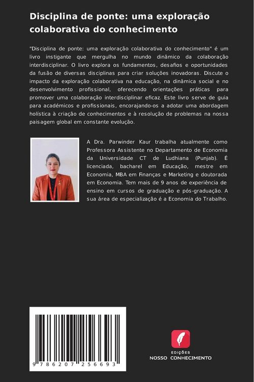 Produktbild: Disciplina de ponte: uma explora&ccedil;&atilde;o colaborativa do conhecimento