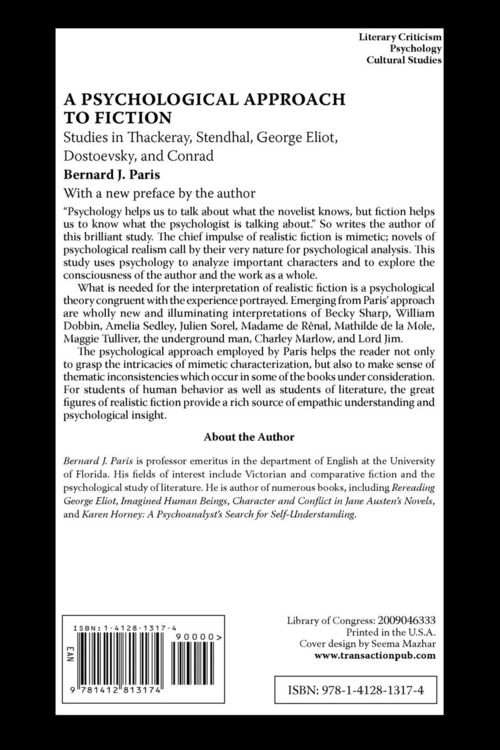 Produktbild: A Psychological Approach to Fiction