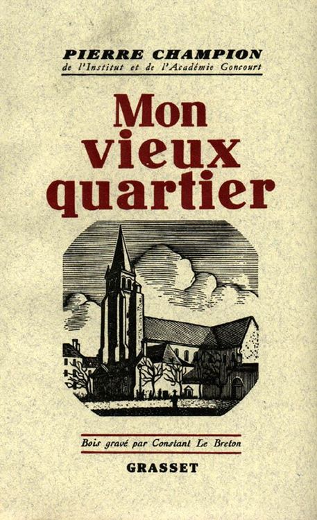 Produktbild: Mon vieux quartier