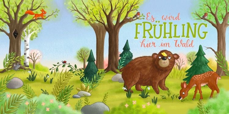 Produktbild: Ein ganzes Jahr hier im Wald