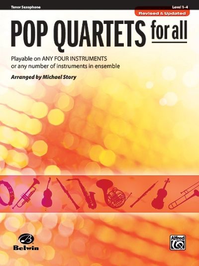 Produktbild: Pop Quartets for All - Tenor Saxophone