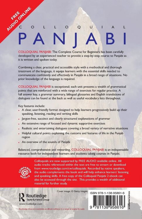 Produktbild: Colloquial Panjabi