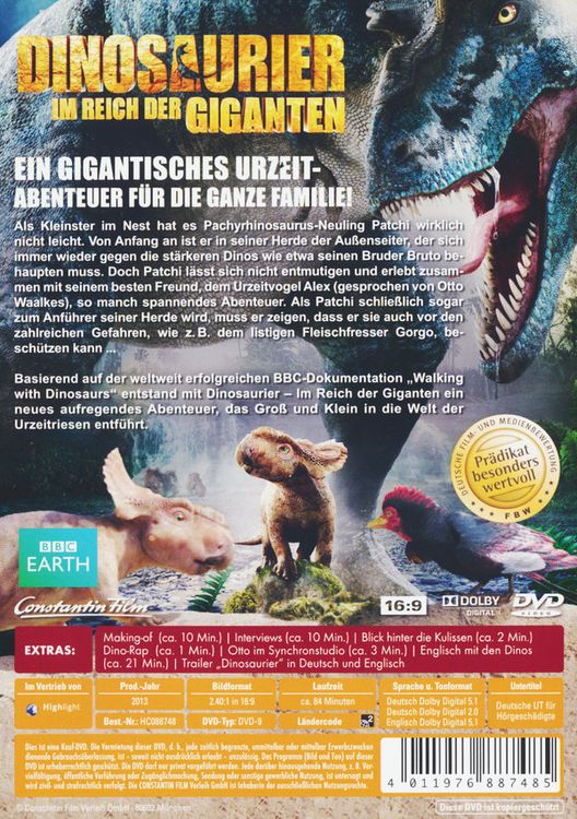 Produktbild: Dinosaurier - Im Reich der Giganten