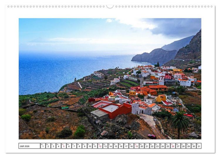 Produktbild: Insel der Sehnsucht - La Gomera (hochwertiger Premium Wandkalender 2026 DIN A2 quer), Kunstdruck in Hochglanz