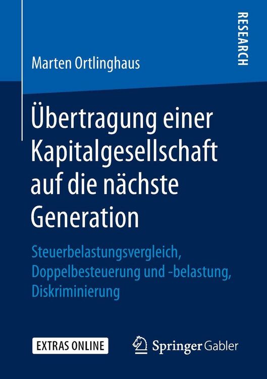 Produktbild: &Uuml;bertragung einer Kapitalgesellschaft auf die n&auml;chste Generation