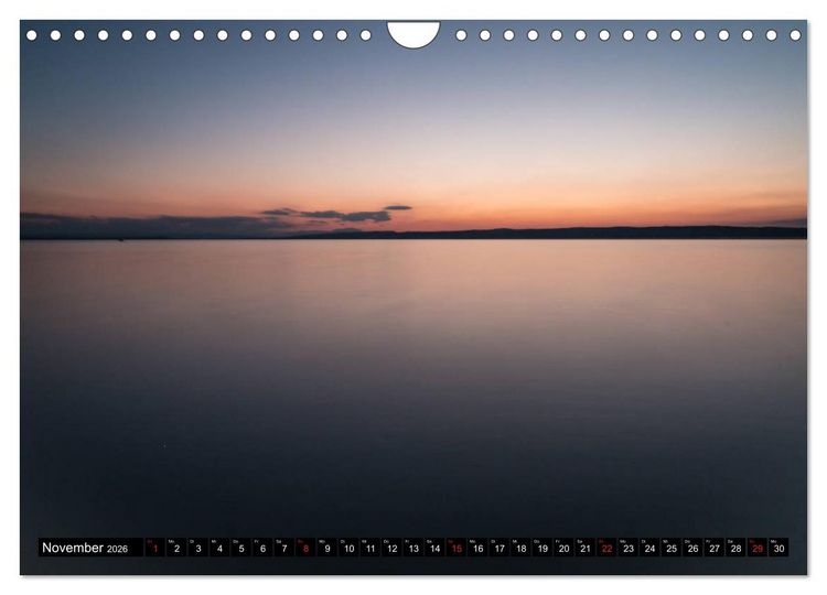 Produktbild: Der idyllische Neusiedlersee (Wandkalender 2026 DIN A4 quer), CALVENDO Monatskalender