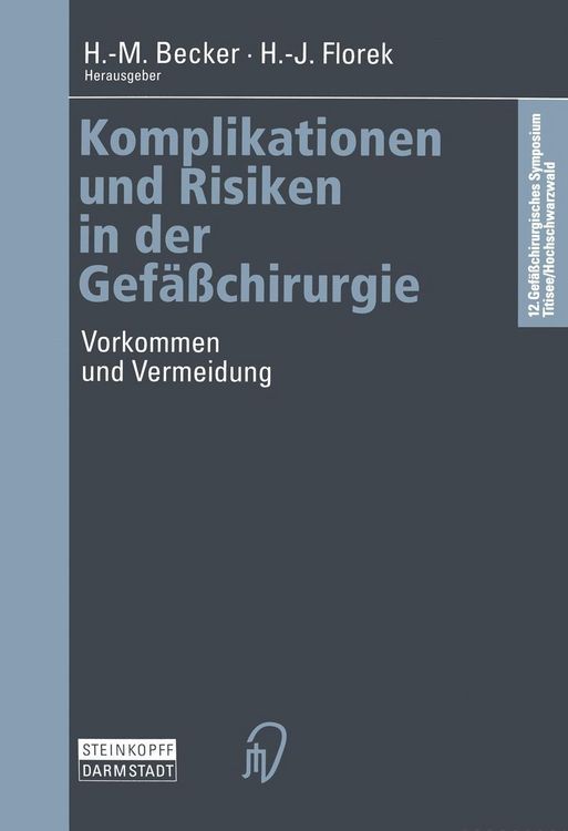 Produktbild: Komplikationen und Risiken in der Gef&auml;&szlig;chirurgie