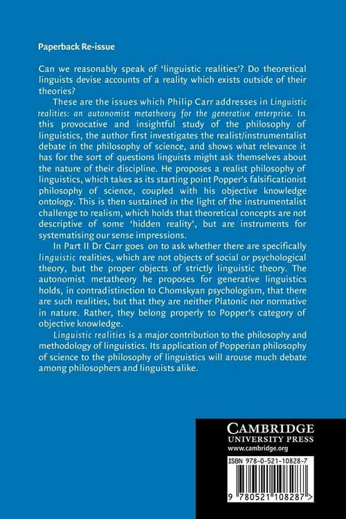 Produktbild: Linguistic Realities