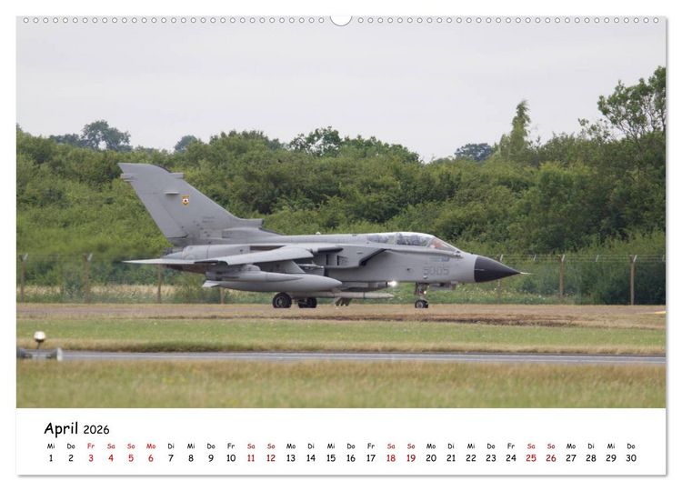 Produktbild: Milit&auml;rjets Panavia Tornado (Wandkalender 2026 DIN A2 quer), CALVENDO Monatskalender
