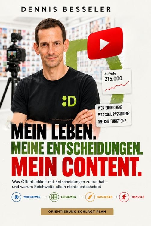 Produktbild: MEIN LEBEN. MEINE ENTSCHEIDUNGEN. MEIN CONTENT.