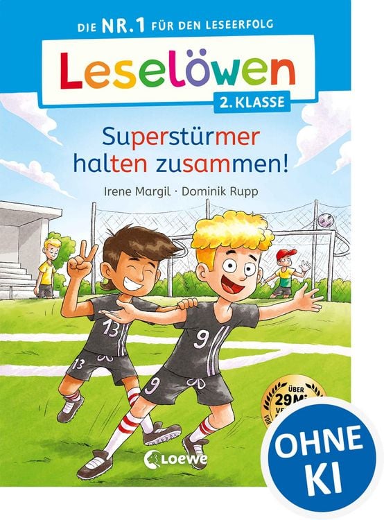 Produktbild: Lesel&ouml;wen 2. Klasse - Superst&uuml;rmer halten zusammen!