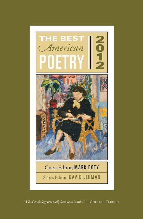 Produktbild: The Best American Poetry 2012