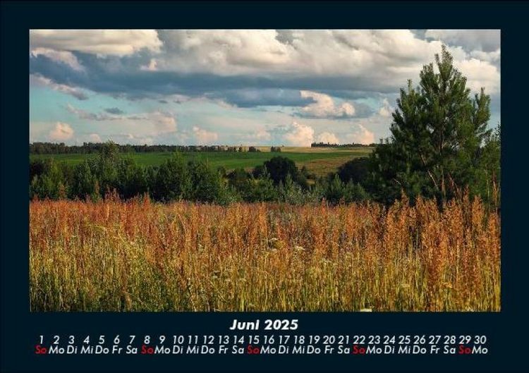 Produktbild: Landschaftskalender 2025 Fotokalender DIN A5