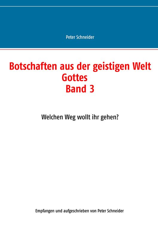 Produktbild: Botschaften aus der geistigen Welt Gottes