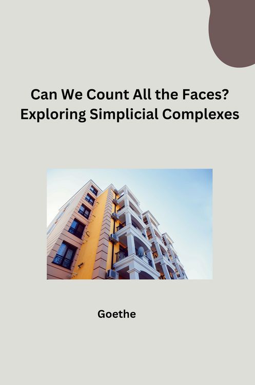Produktbild: Can We Count All the Faces? Exploring Simplicial Complexes