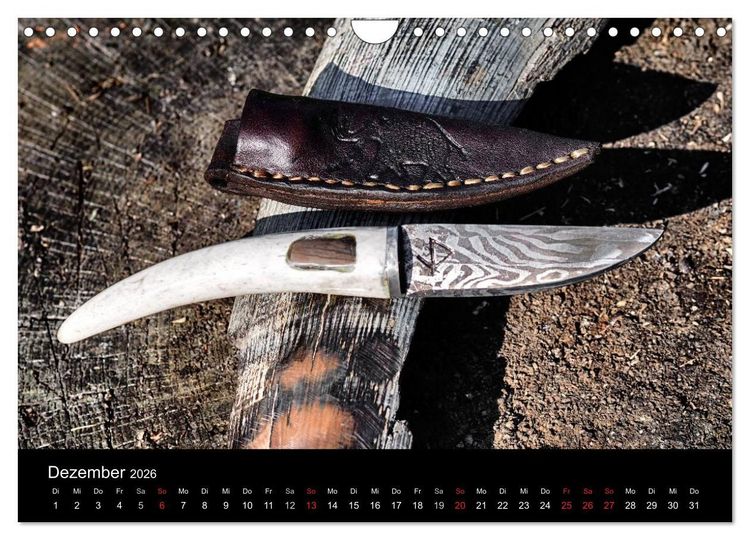 Produktbild: Alte Handwerkskunst Messerschmied (Wandkalender 2026 DIN A4 quer), CALVENDO Monatskalender