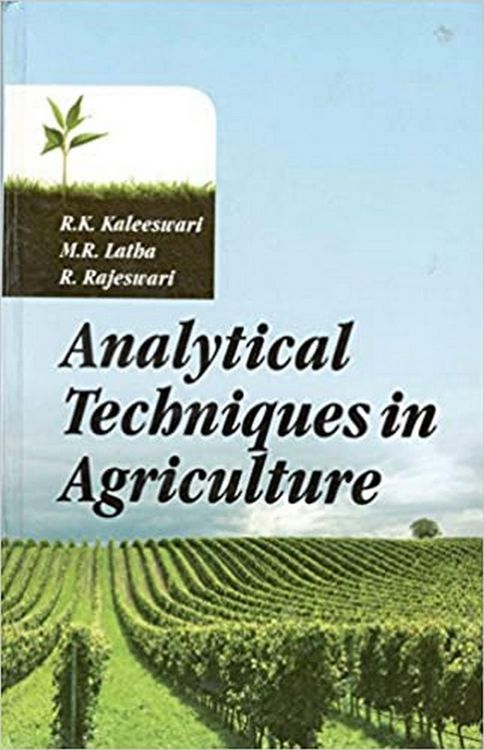 Produktbild: Analytical Techniques In Agricutlure