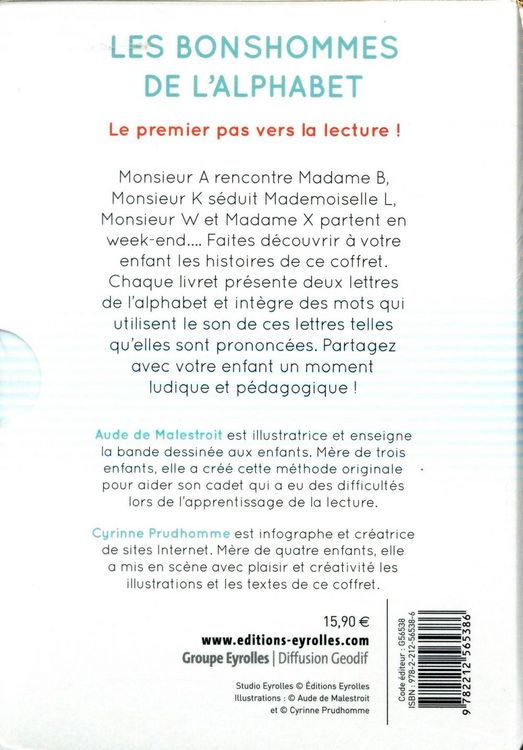 Produktbild: Bonshommes de l'alphabet les