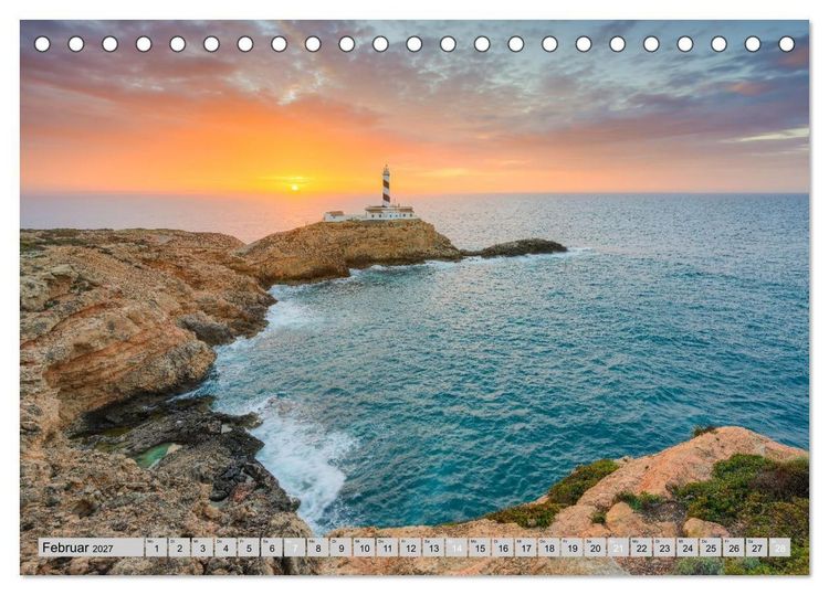 Produktbild: Wundersch&ouml;nes Mallorca (Tischkalender 2027 DIN A5 quer), CALVENDO Monatskalender