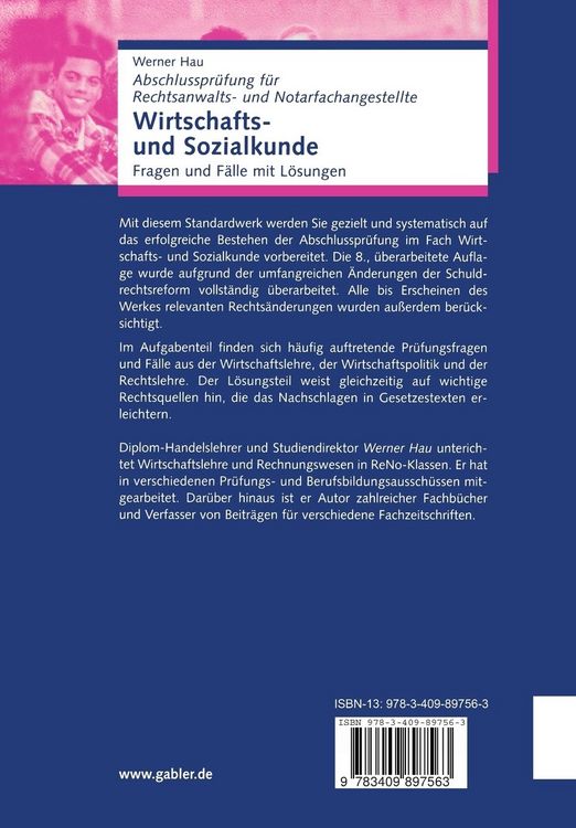Produktbild: Wirtschafts- und Sozialkunde