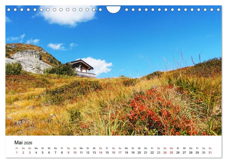 Produktbild: Die Gasteiner Berge Im Sp&auml;tsommer (Wandkalender 2026 DIN A4 quer), CALVENDO Monatskalender