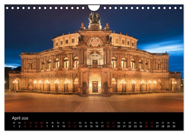 Produktbild: Dresden und Umland (Wandkalender 2026 DIN A4 quer), CALVENDO Monatskalender